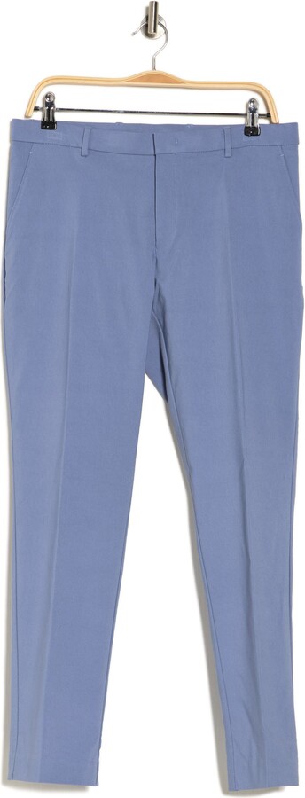 Tommy Hilfiger Classic Light Blue Solid Pants