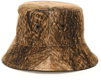 Burberry Animal Print Reversible Bucket Hat