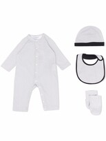 Thumbnail for your product : Emporio Armani Kids Logo Print Babywear Set