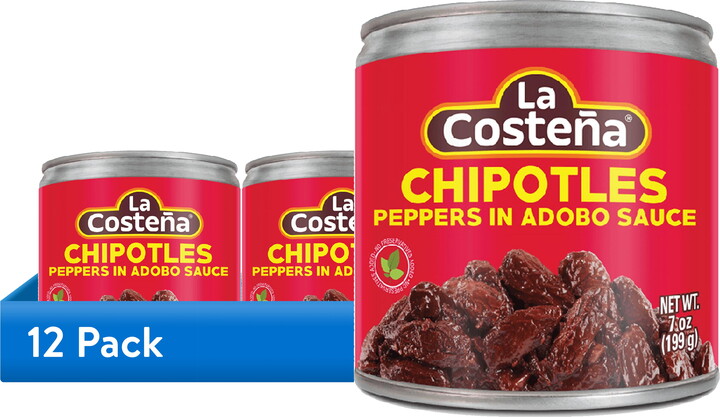 (12 pack) La Costeña Chipotle Peppers in Adobo Sauce, 7 oz