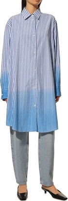 Marni Striped Asymmetric Shirt