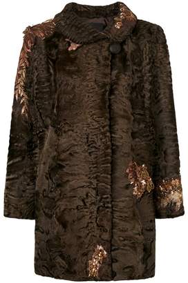 Liska sequin embroidery coat