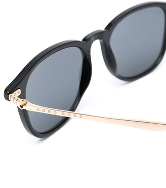 HUGO BOSS Tinted Round-Frame Sunglasses