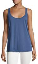 Thumbnail for your product : Johnny Was Cotton Modal Scoop-Neck Tank, Navy, Petite