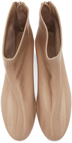 Thumbnail for your product : Martiniano Beige High Leone Ankle Boots