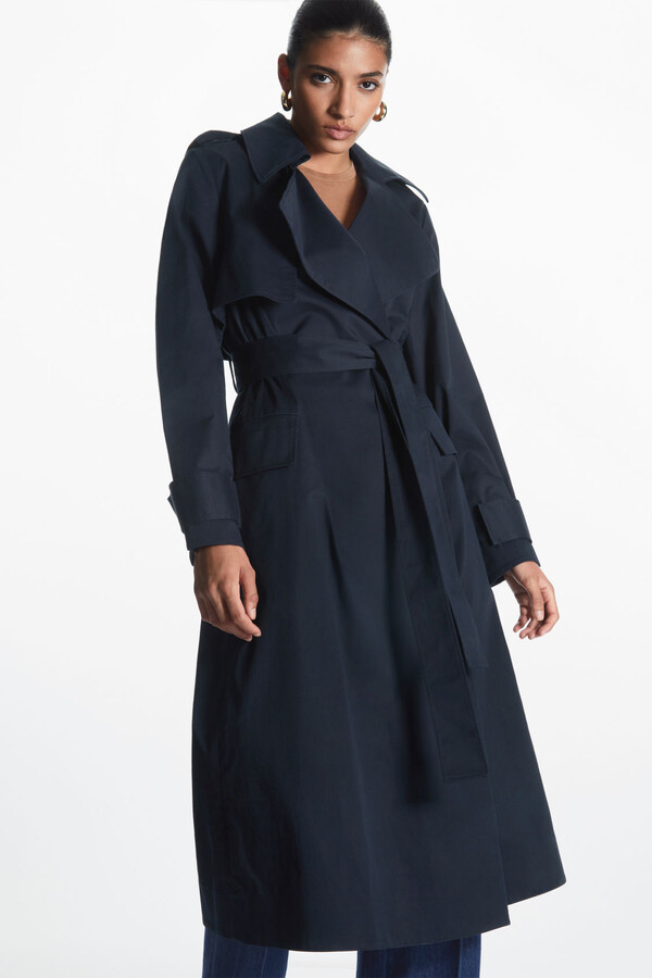 COS Belted Trench Coat ShopStyle