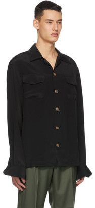 Winnie New York Black Silk Shirt