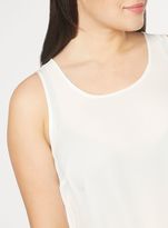 Thumbnail for your product : Evans Ivory Longline Vest