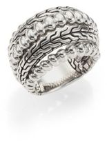 Thumbnail for your product : John Hardy Bedeg Sterling Silver Dome Ring