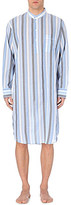 Thumbnail for your product : Derek Rose Striped batiste nightshirt - for Men