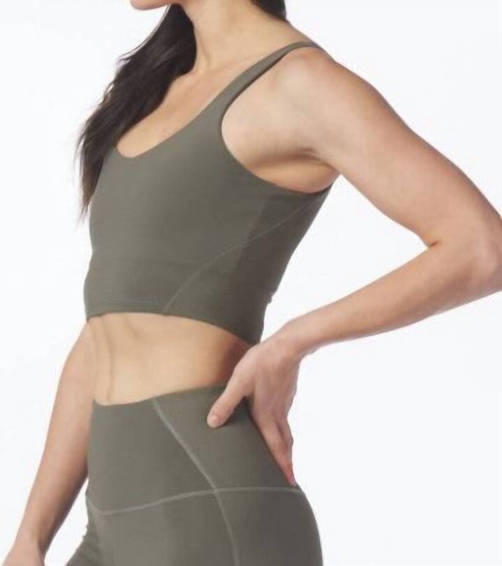 Glyder Tone Up Bra In Fern