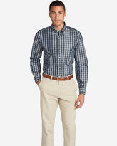 Thumbnail for your product : Eddie Bauer Men's Wrinkle-Free Classic Fit Pinpoint Oxford Shirt - Blues