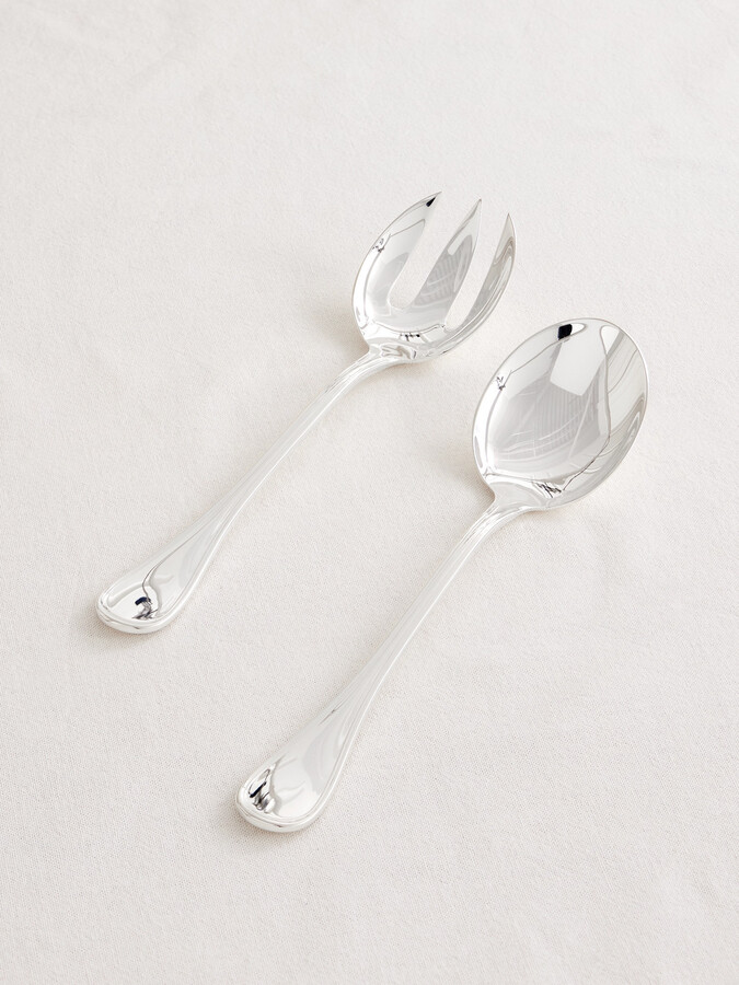 Christofle - Albi Set Of Two Silver-plated Salad Servers - One size