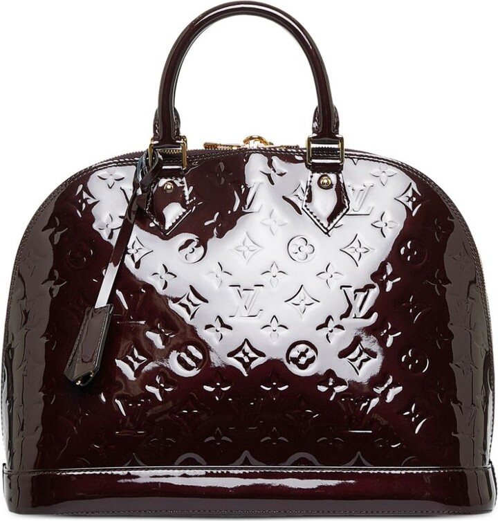 Louis Vuitton 2014 pre-owned Vernis Alma GM tote bag - ShopStyle