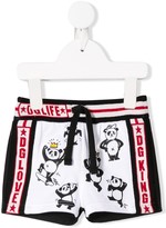 Thumbnail for your product : Dolce & Gabbana Children Panda Print Shorts