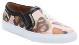 Thumbnail for your product : Givenchy sand butterfly leather slip-on sneakers