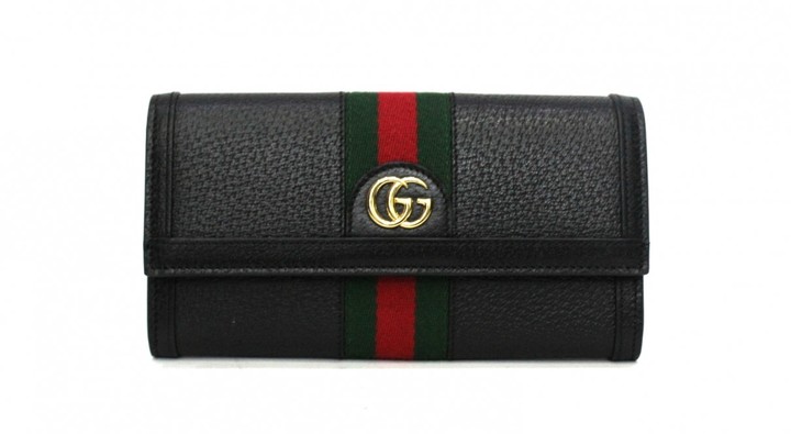 gucci ophidia black leather
