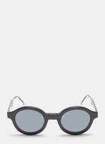 Thumbnail for your product : Thom Browne Round Frame Sunglasses in Grey