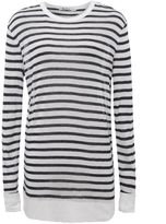 Thumbnail for your product : Alexander Wang T by Striped Long Sleeve Top