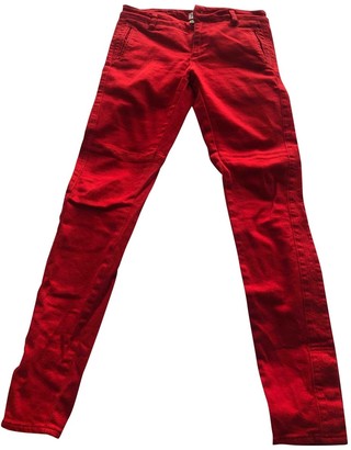 Red Jeans - ShopStyle