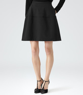 Thumbnail for your product : Reiss Hayden TEXTURED CIRCLE SKIRT