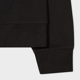 Thumbnail for your product : Paul Smith Men's Black Loopback-Cotton Paisley Appliqué Sweatshirt