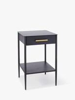 Thumbnail for your product : west elm Metalwork Bedside Table, Black