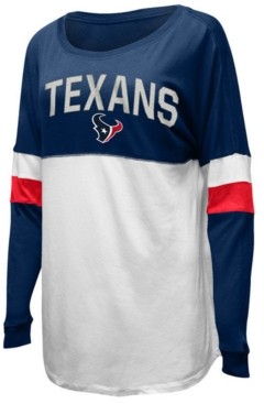 5th & Ocean Women's Houston Texans Boyfriend T-Shirt
