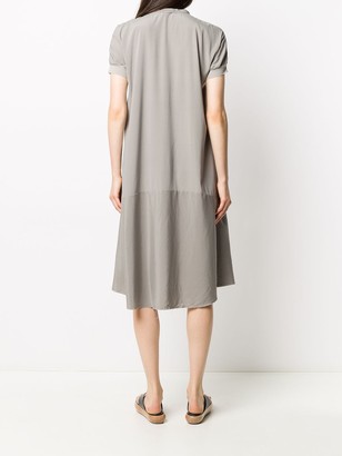 Kristensen Du Nord Short-Sleeve Midi Dress
