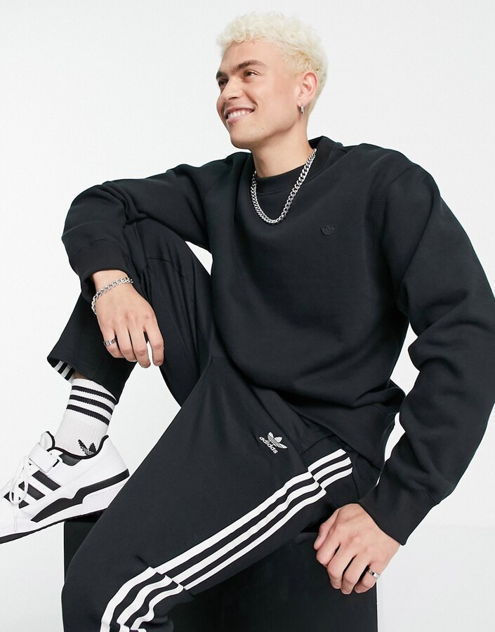 sweatshirt in black ShopStyle adidas adicolor - Contempo
