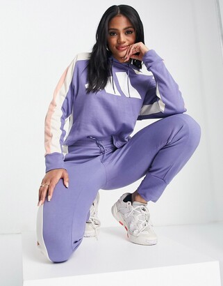 adidas Tracksuit With Badge Of Sport Logo In Purple - ShopStyle Trousers