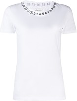 Thumbnail for your product : Maison Margiela numbers print T-shirt
