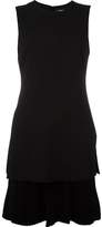 Thumbnail for your product : Theory pleated inset dress