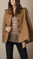 Thumbnail for your product : Burberry Cotton Gabardine Trench Cape
