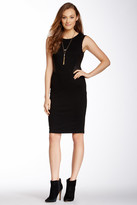 Thumbnail for your product : Weston Wear Isela Distressed Ponte Dress