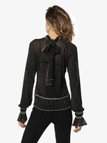 Thumbnail for your product : Peter Pilotto Metallic Sheer Blouse