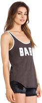 Thumbnail for your product : Junk Food 1415 Junk Food "Babe" Runaway Ringer Tank