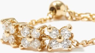 Anissa Kermiche Brontë Diamond & 14kt Gold Chain Ring