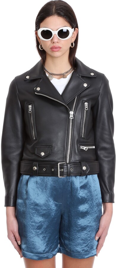 Acne Studios Women S Leather Jackets Shop The World S Largest Collection Of Fashion Shopstyle