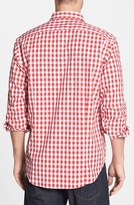 Thumbnail for your product : Thomas Dean Tailored Fit Gingham Poplin Sport Shirt