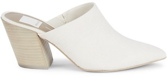 dolce vita white mules