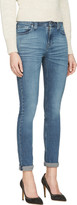 Thumbnail for your product : Nudie Jeans Blue Faded High Kai Jeans