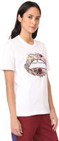 Thumbnail for your product : Markus Lupfer Artic Flower Lip Alex Tee
