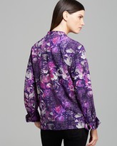 Thumbnail for your product : Jones New York Collection Long Sleeve Button Up Blouse