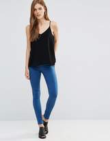 Thumbnail for your product : Minimum Vilma High Rise Skinny Jeans-Blue