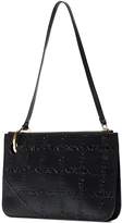 Thumbnail for your product : J.W.Anderson Black Pierce Logo Embossed Leather Clutch