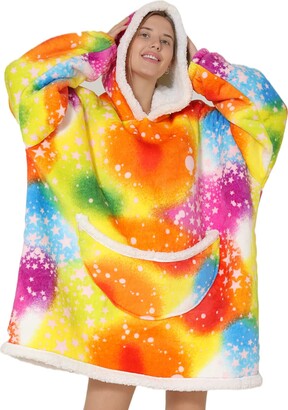 Wenlia Oversized Hooded Blanket Sweatshirt for Women