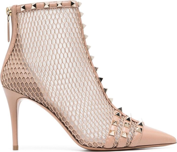 rockstud ankle boots