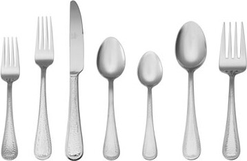 Mikasa Halston 42-Piece 18/0 Stainless Steel Flatware Set