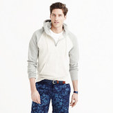 Thumbnail for your product : J.Crew Half-zip hoodie in colorblock